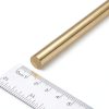 MECCANIXITY Brass Rod 4.5mm Diameter 200mm Length in Silver Color-4