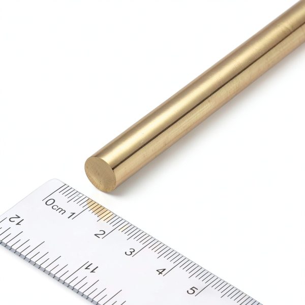 MECCANIXITY Brass Rod 4.5mm Diameter 200mm Length in Silver Color-4