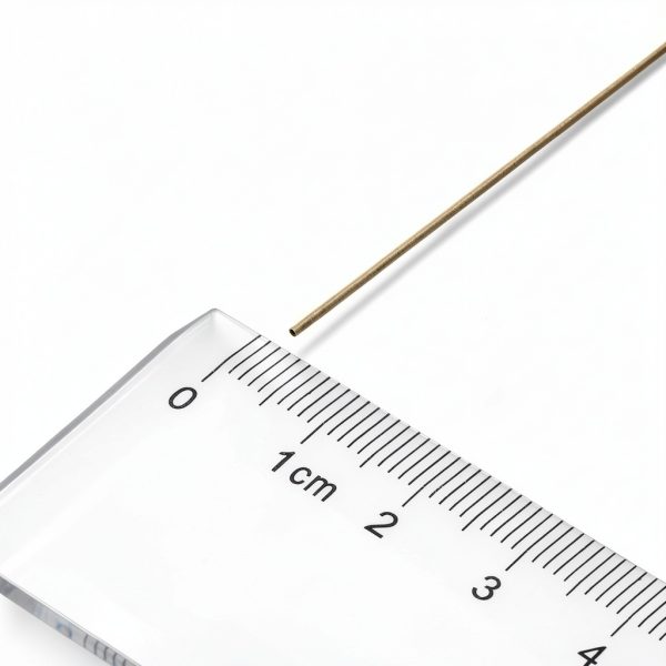 Brass Solid Round Rod 0.7mm x 250mm Pack of 10 by MECCANIXITY-4
