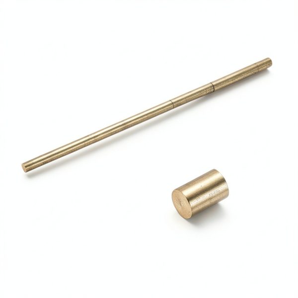 Brass Round Rod 10mm x 305mm MECCANIXITY Industrial Grade Shaft-1