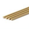 uxcell Brass Rod 7mm (9/32in) x 153mm Solid Bar H62-0
