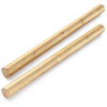 JAPCHET Brass Lathe Bar Rod Flat Cut Easy‑Cut for DIY Model Projects-0