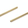Swpeet Brass Rod 1/4 Inch x 14 Inch High Quality Brass Shaft-3