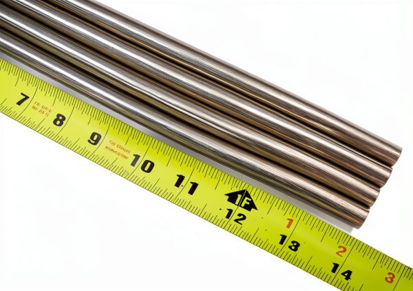 Stoner Metals Brass Rod AB1496 1/4 Inch Solid Brass Bar-0