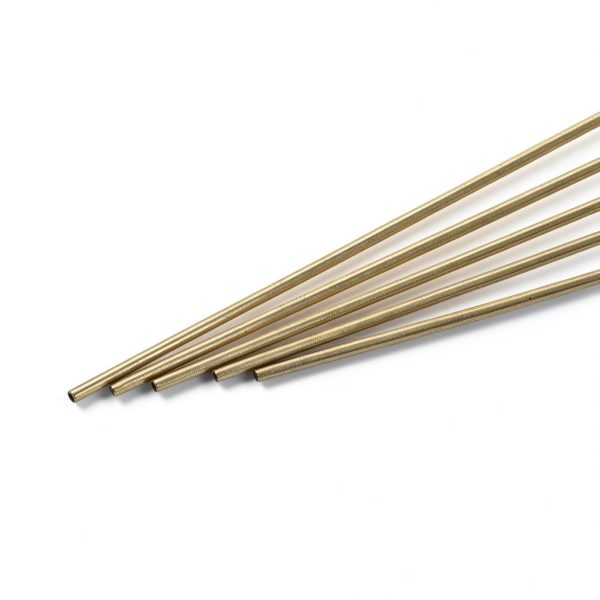 Brass Rod 1mm Diameter Solid Round Rod by MECCANIXITY 10pcs Pack-0