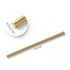 uxcell Brass Rods 8‑Piece H62 Brass Round 5.5mm‑7mm x 153mm Length-1