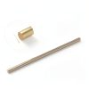 uxcell Brass Rod 6mm x 153mm Round Solid Bar – 8 Piece Set H62-1