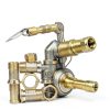 uxcell Brass Rods 8‑Piece H62 Brass Round 5.5mm‑7mm x 153mm Length-4