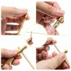 YZH Craft Dowsing Rod Set 5in Copper Water Witching Rods with Gift Bag-2