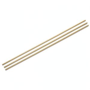 MECCANIXITY Brass Rod 1/5" x 14" White 3‑Pack High Machinability-0
