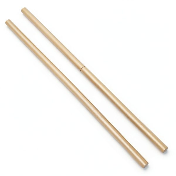 Swpeet Brass Rod 1/4 Inch x 14 Inch High Quality Brass Shaft-0