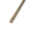 PGCOKO Brass Round Rod 1/2 Inch x 12 Inch Golden Shaft for Gear Model-1