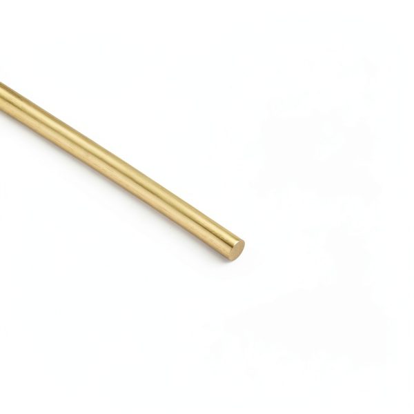 MECCANIXITY Brass Rod 1/5" x 35" White Non‑Sparking-2
