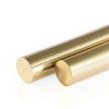 Swpeet Brass Rod 1/4 Inch x 14 Inch High Quality Brass Shaft-5