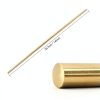 Swpeet Brass Rod 1/4 Inch x 14 Inch High Quality Brass Shaft-1