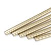 MECCANIXITY Brass Round Rod 4mm x 305mm Pack of 5 High Hardness-0