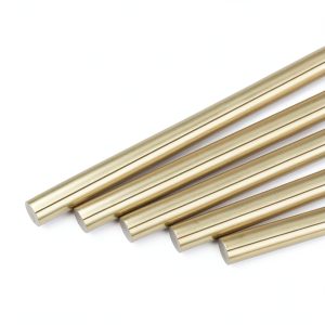 MECCANIXITY Brass Round Rod 4mm x 305mm Pack of 5 High Hardness-0
