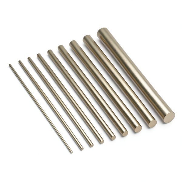 Favordrory Brass Rod Set 36pcs 1-8mm Diameter 100mm Length-4