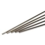 MECCANIXITY Brass Rod 4.5mm Diameter 200mm Length in Silver Color-0