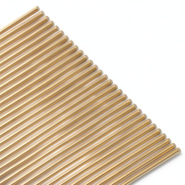 M METERXITY Brass Rod 0.6mm x 200mm Solid Round Stock for DIY Projects-0