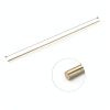 MECCANIXITY Brass Solid Round Rod 3mm x 305mm Copper 8 Pack-1