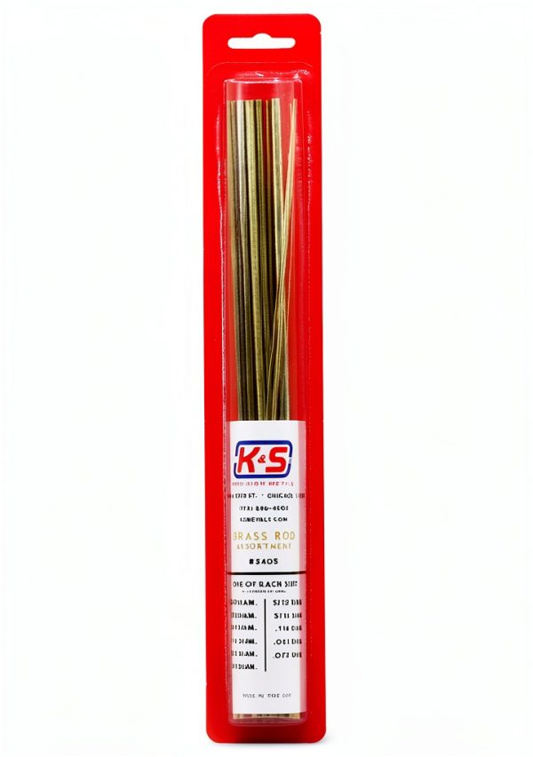 K & S Precision Metals Brass Rod 3405 14x2x1.5in Wear‑Resistant Round-0