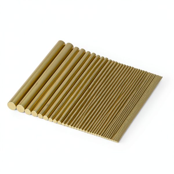 Favordrory Brass Rod Set 36pcs 1-8mm Diameter 100mm Length-5