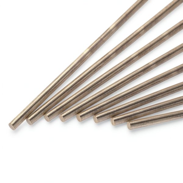 MECCANIXITY Brass Solid Round Rod 3mm x 305mm Copper 8 Pack-0