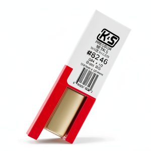 K & S Precision Metals Brass Strip 8246 14.2in x 1.1in Wear-Resistant-0
