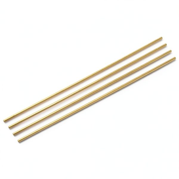 Brass Rod 1/8" x 14" MECCANIXITY High Precision Non‑Sparking Shaft-0