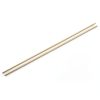 MECCANIXITY Brass Rod 1/5 Inch x 14 Inch White 2 Pack-0