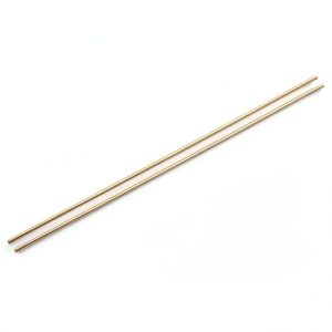 MECCANIXITY Brass Rod 1/5 Inch x 14 Inch White 2 Pack-0