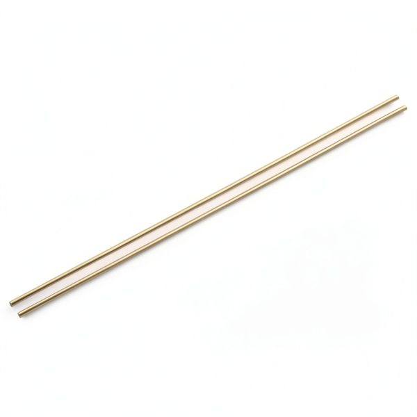 MECCANIXITY Brass Rod 1/5 Inch x 14 Inch White 2 Pack-0