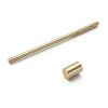MECCANIXITY Brass Solid Round Rod 11mm x 305mm Copper – 2 Pack-1