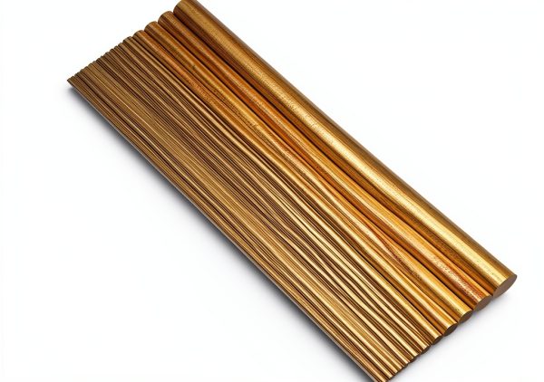 Sutemribor Brass Rods 15pcs Assorted 1mm-8mm Golden 100mm Length Model-1