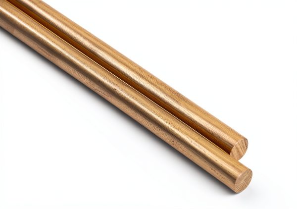 PGCOKO Brass Round Rod 1/2 Inch x 12 Inch Golden Shaft for Gear Model-5