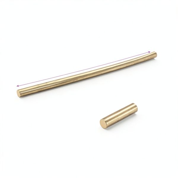 DMiotech Brass Rod 4mm x 150mm Free Cutting Shaft for DIY Models-2