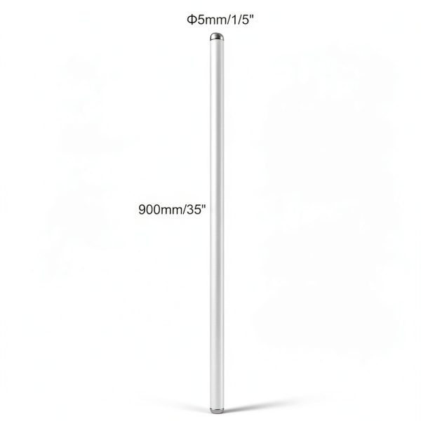 MECCANIXITY Brass Rod 1/5" x 35" White Non‑Sparking-1