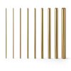 Favordrory Brass Rod Set 36pcs 1-8mm Diameter 100mm Length-1