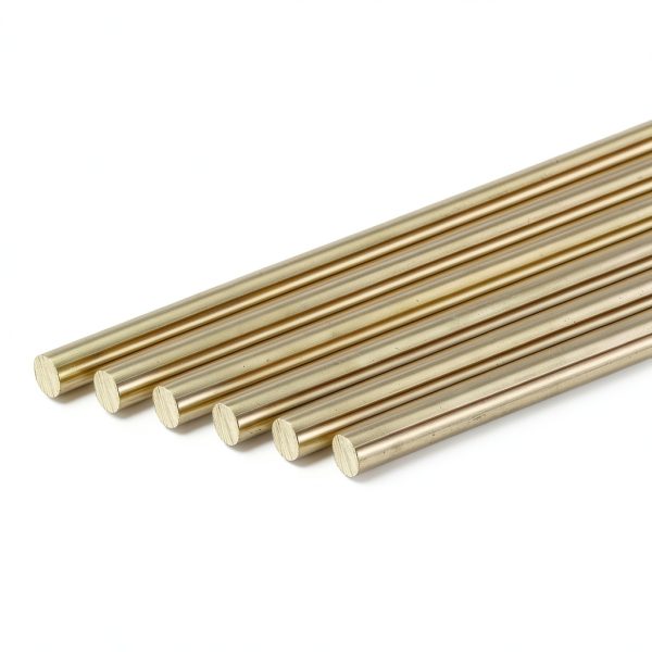 uxcell Brass Rod 6mm x 153mm Round Solid Bar – 8 Piece Set H62-0