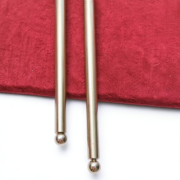 Spirit Hunter Brass Divining Rods 11.2in Dowsing Sticks with Bag-4