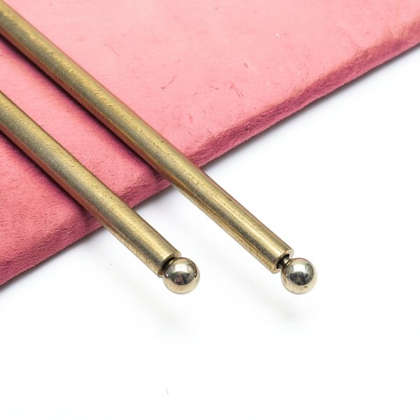 Spirit Hunter Brass Divining Rods 11.2in Dowsing Sticks with Bag-3