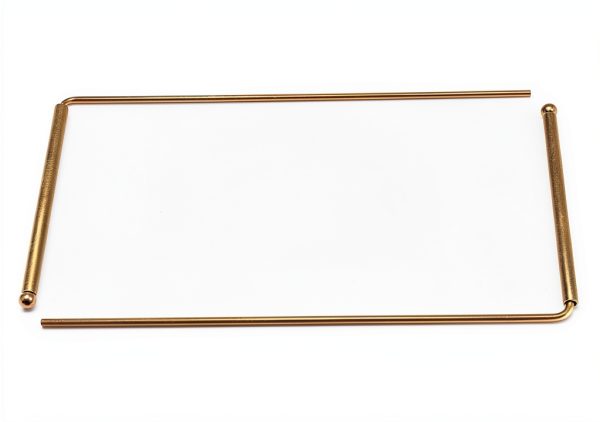 Spirit Hunter Brass Divining Rods 11.2in Dowsing Sticks with Bag-5
