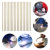 Brass Rods PGCOKO Solid 1mm Round Bar Stock Set Pack of 30 Pieces-3