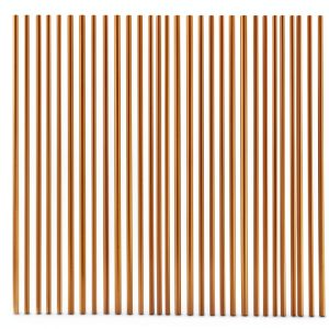 Brass Rods PGCOKO Solid 1mm Round Bar Stock Set Pack of 30 Pieces-0