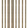 PGCOKO Brass Rod Pack 10pcs Round Solid Lathe Bar Stock 1/4in 12in-0