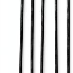 G10 Rod 5 Pack 6 Inch Brass – Premium Knife Supply – Black & Color Mix-0