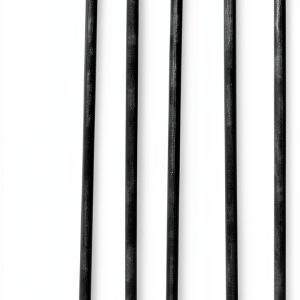 G10 Rod 5 Pack 6 Inch Brass – Premium Knife Supply – Black & Color Mix-0