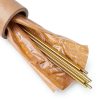 Comonc 15PCS 2.5mm Solid Brass Rods Kit – 12in Length, C27400-2