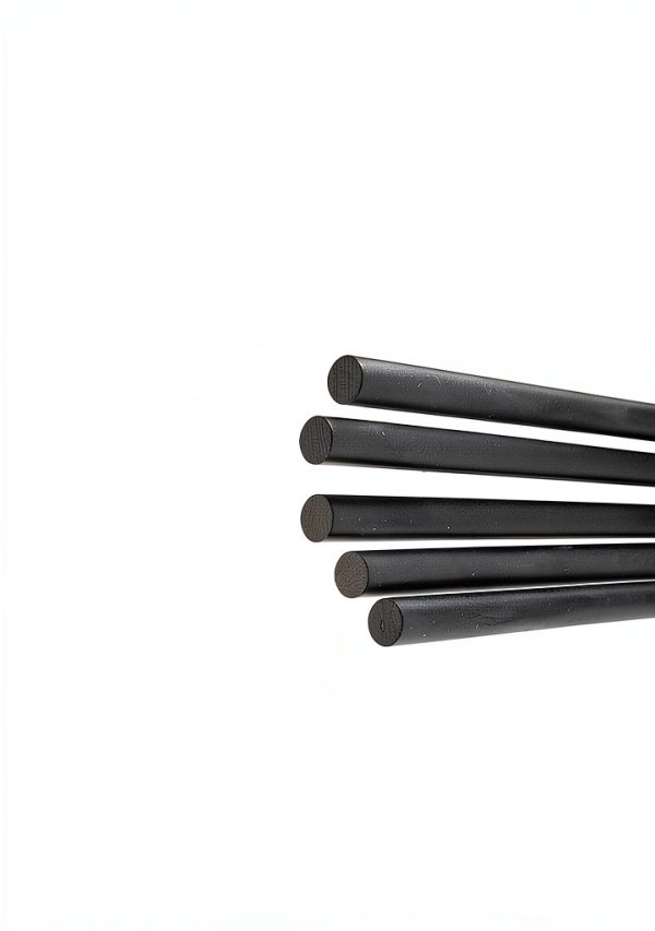 G10 Rod 5 Pack 6 Inch Brass – Premium Knife Supply – Black & Color Mix-1